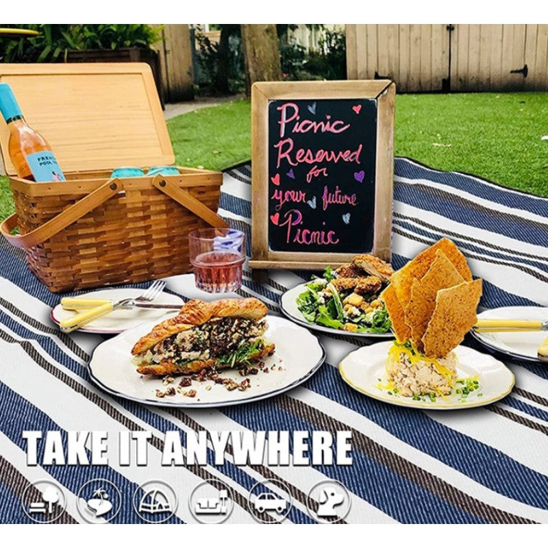 Picnic blanket - Beach towel - Waterproof - 2 in 1