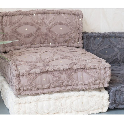Poef Matras Eternity Grey