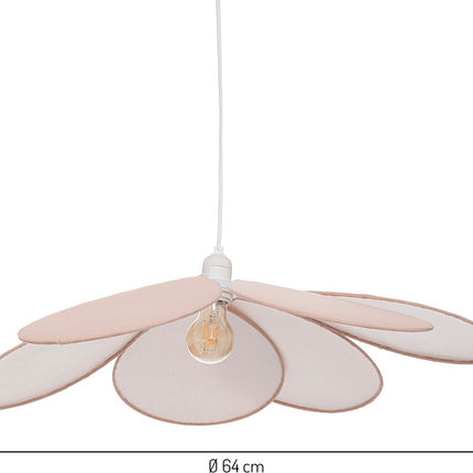 Hanglamp Ø 64 cm Mendy Roze