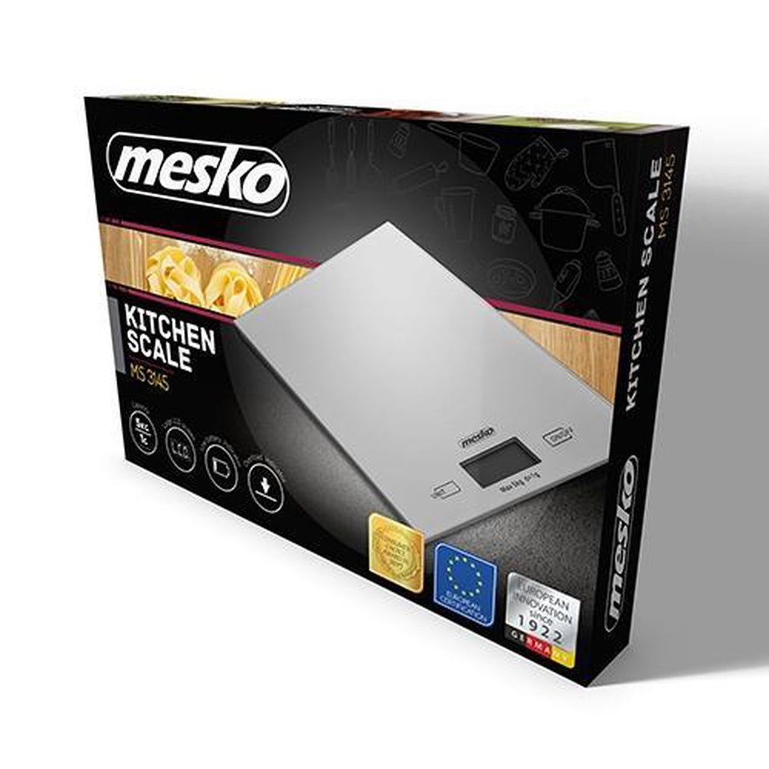 Mesko MS 3145 - Kitchen scale - digital - silver