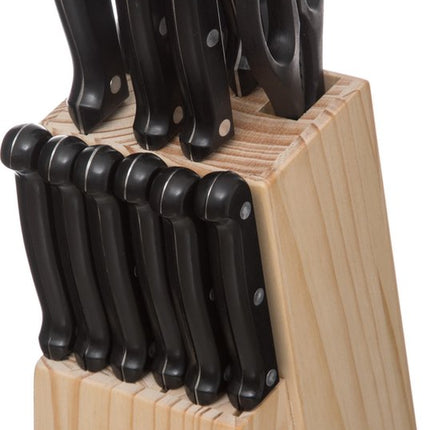 13-teiliges Messerset - Messerblock