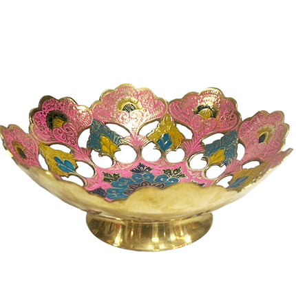 Messinglackiertes Schälchen Ø18 cm