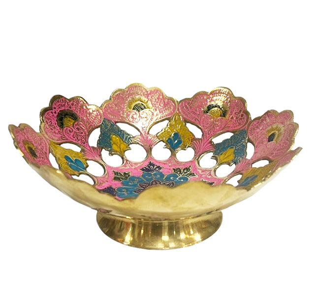 Messinglackiertes Schälchen Ø18 cm