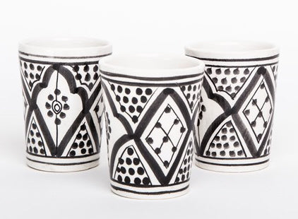 Espresso cup Black/White