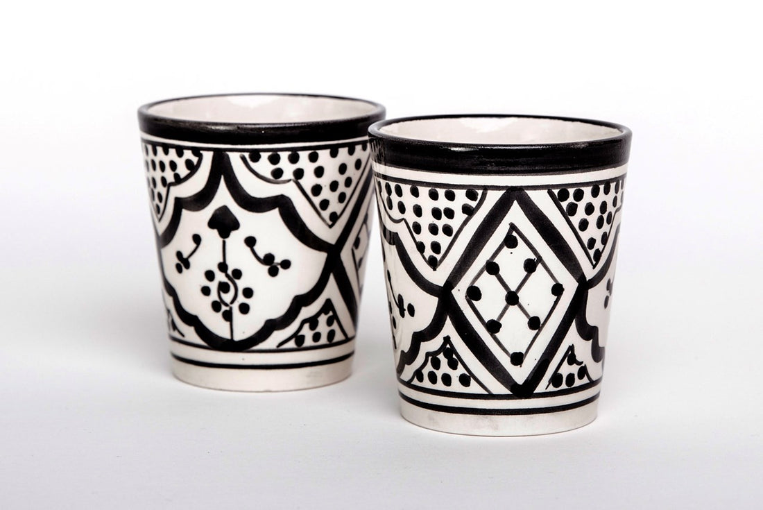 Mug Noir/Blanc 8cm