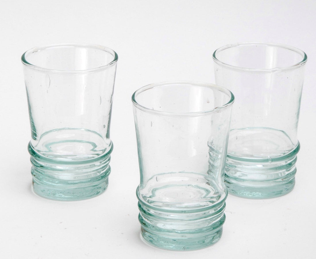 Hand-blown espresso glass