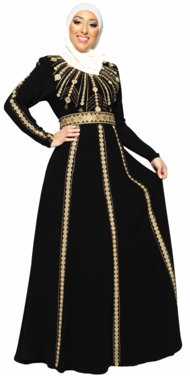 Black Gold Abaya