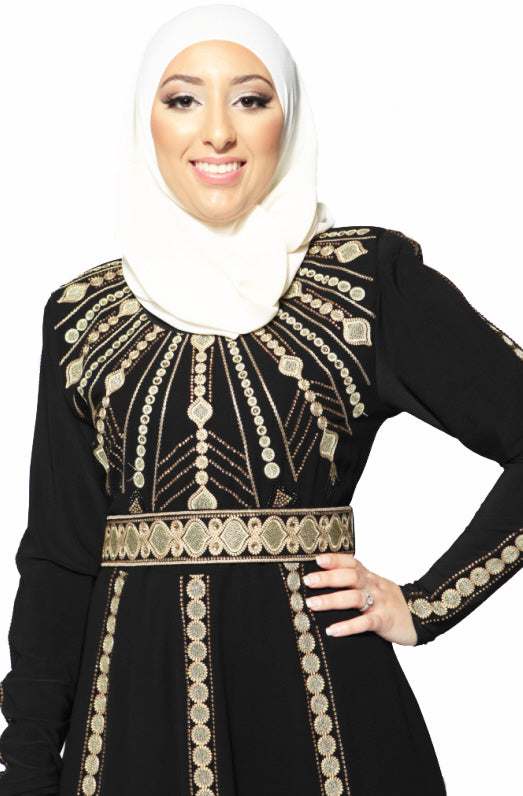 Black Gold Abaya