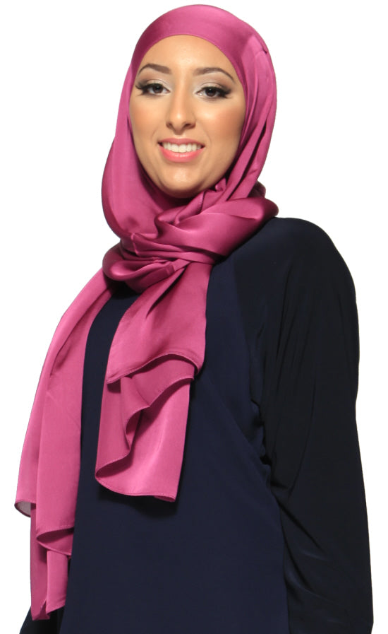 Satin scarf