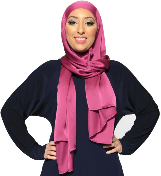 Satin scarf