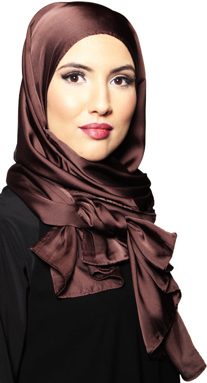 Satin scarf