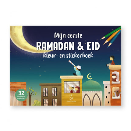 Mein erstes Ramadan Eid Mal- und Stickerbuch