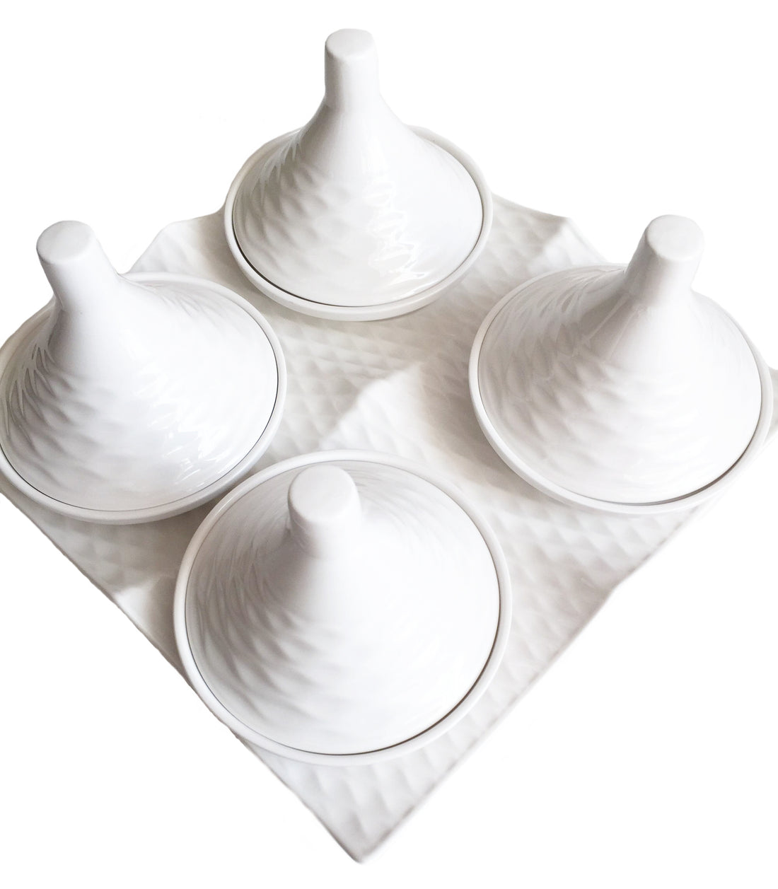 Ensemble de 4 bols en forme de tajine