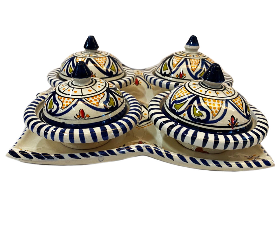 Set de 4 mini-tajines