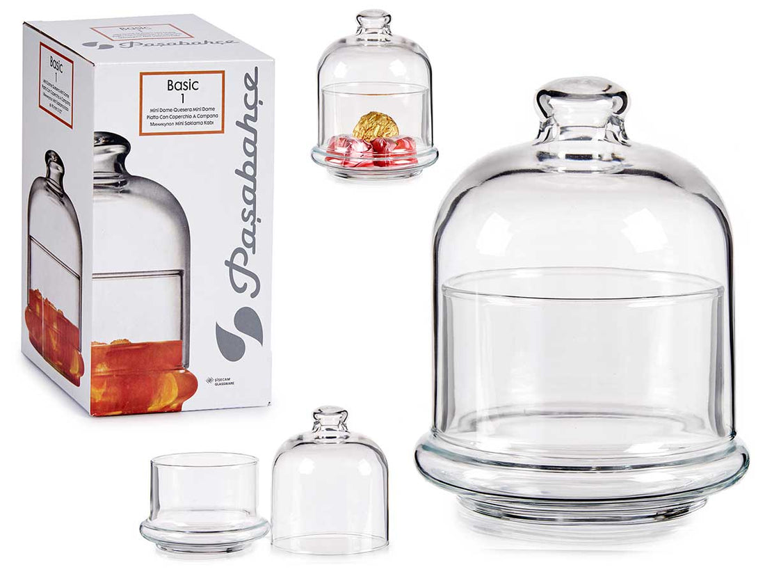 Bocal de rangement Pasabahce Basic Mini Dome