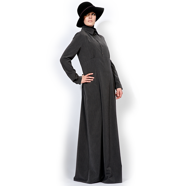 Abaya Gris Foncé