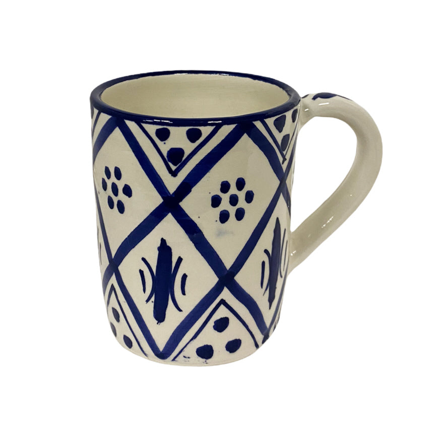 Handmade Moroccan Fes mug