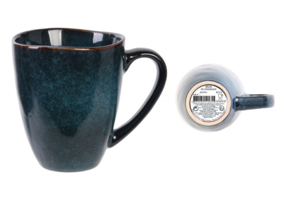 Sea blue mug 30cl