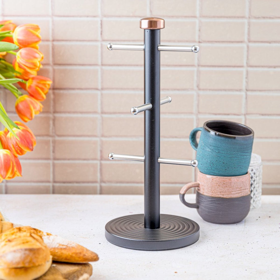 Support à tasses Klausberg – Porte-tasses – Égouttoir à tasses – Support pour tasses
