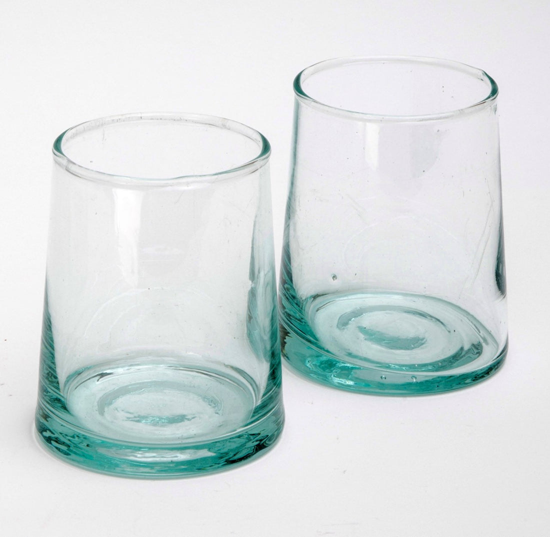 Mouth-blown glass 9 cm