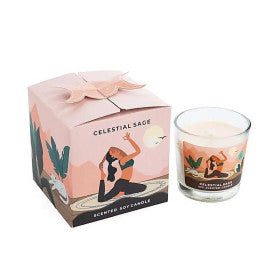 Organic Goodness geurkaars Palo Santo & Cederhout