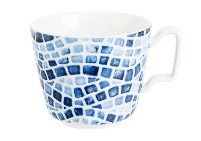 Porcelain Mosaic breakfast mug 39 cl