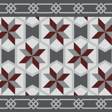 Mosaik-Vinyl-Tischset Roma