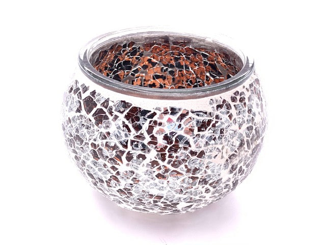 Mosaic tea light holder