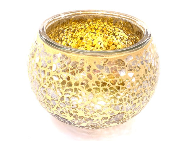 Mosaic tea light holder