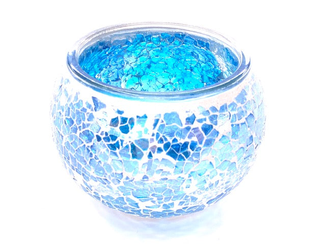 Mosaic tea light holder