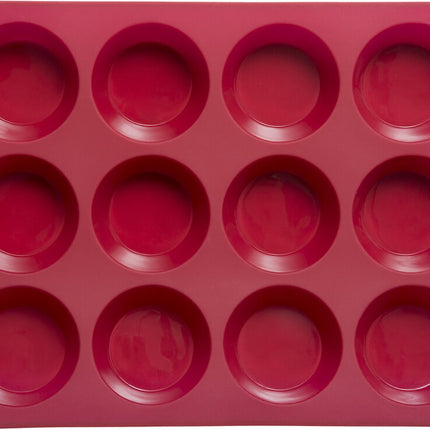 Muffinbackform Silikon 33 x 23,1 x 3,6cm | 12 Mulden