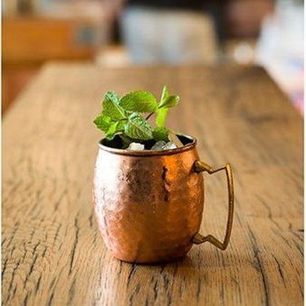 Mug Drinkbeker Gehamerd Koper