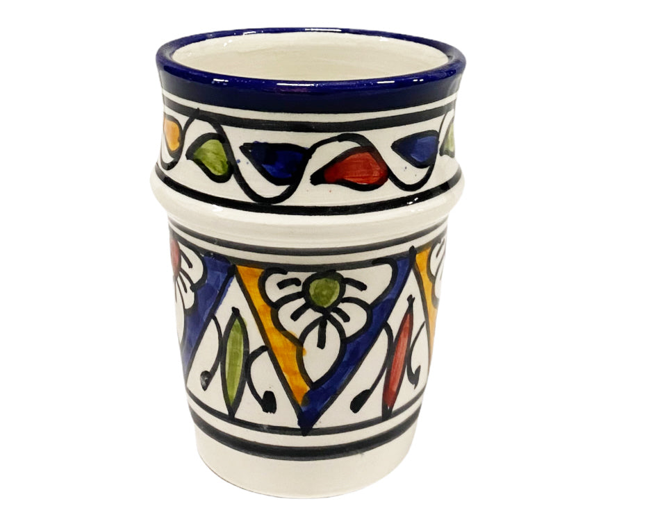 Multicolor drinking cup