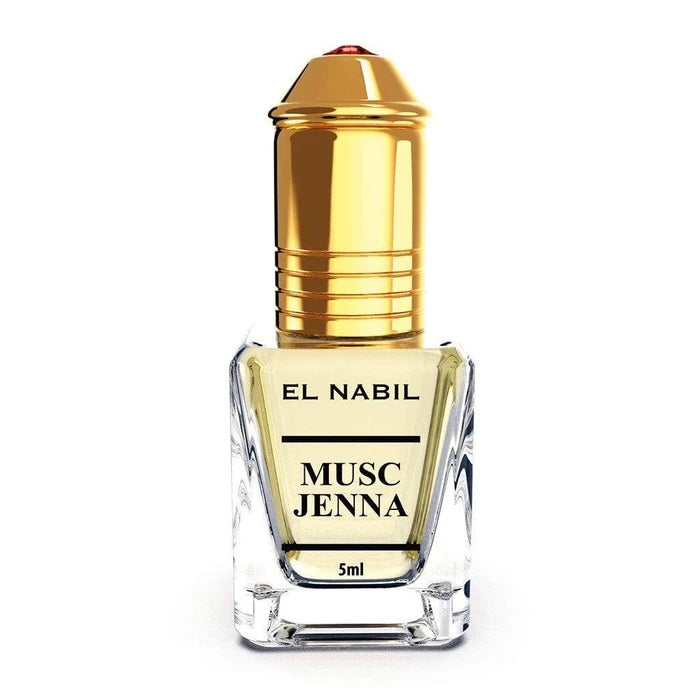 Parfum extract Musc Jenna – alcoholvrije parfumolie met bloemen en muskus