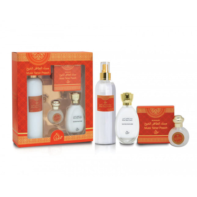 Moschus Taher Peach Geschenkset