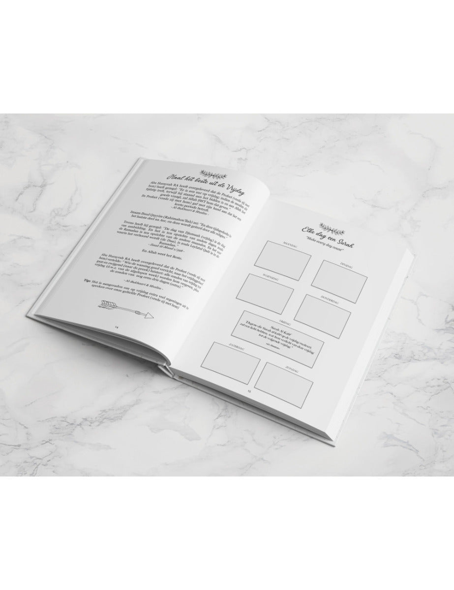 My Deen Planner (white cover)