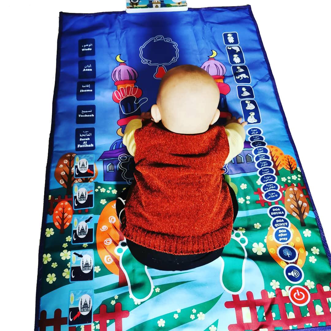 Interactive electronic prayer mat
