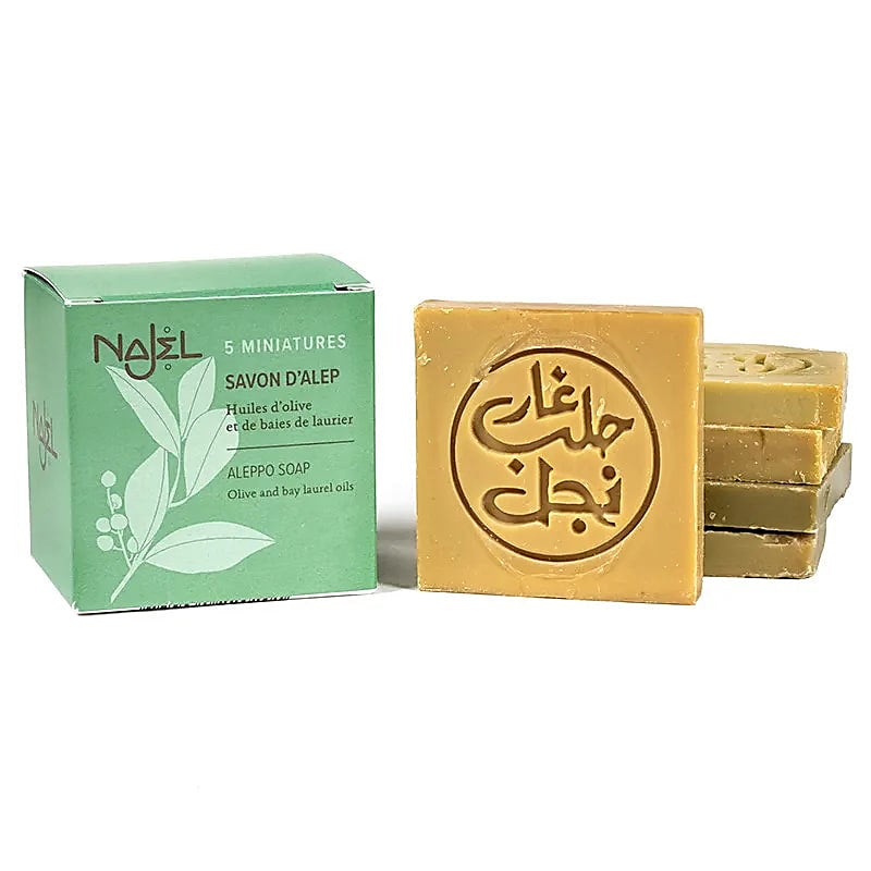 Najel Aleppo Gästeseifen SET 5 Seifen