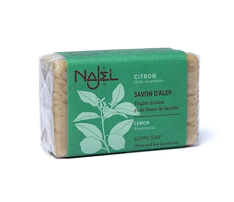 Savon d'Alep Najel à l'huile essentielle de citron