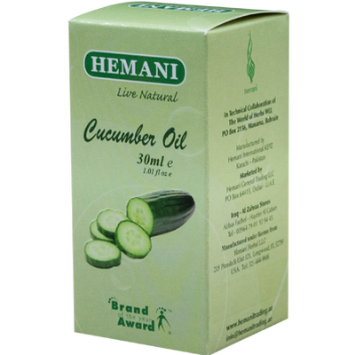 Cucumber oil