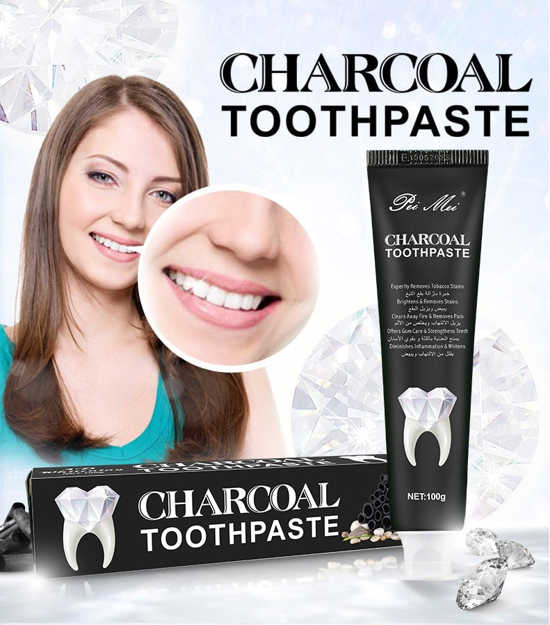 Charcoal Toothpaste - Whitening toothpaste