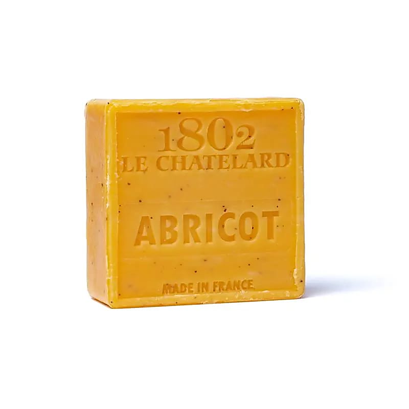 Natural Marseille soap Apricot exfoliating