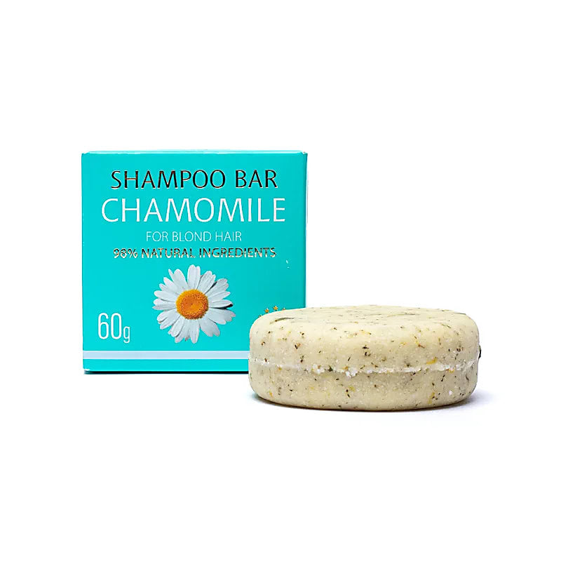 Saules shampoo bar kamille – vaste shampoo met bloemige geur, 60 gram