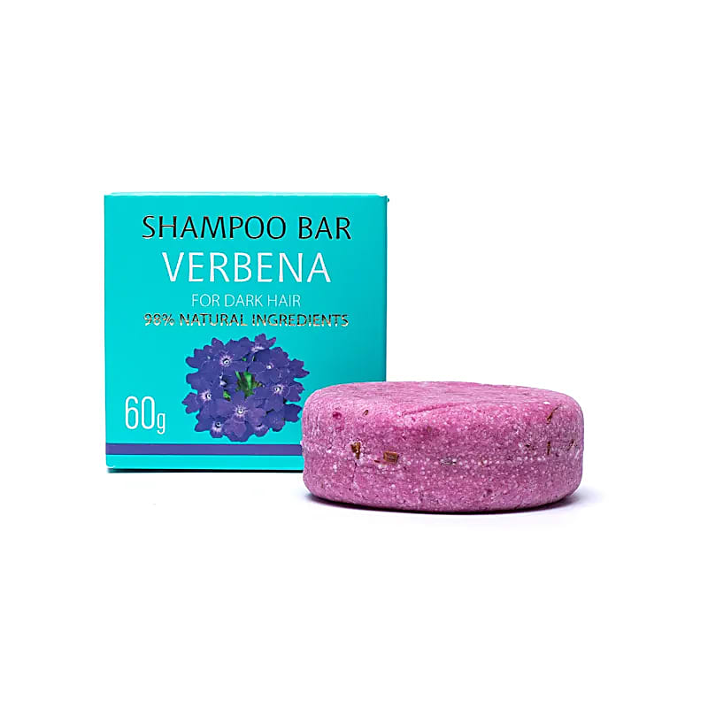 Saules shampoo bar verbena – vaste shampoo met citrusgeur, 60 gram
