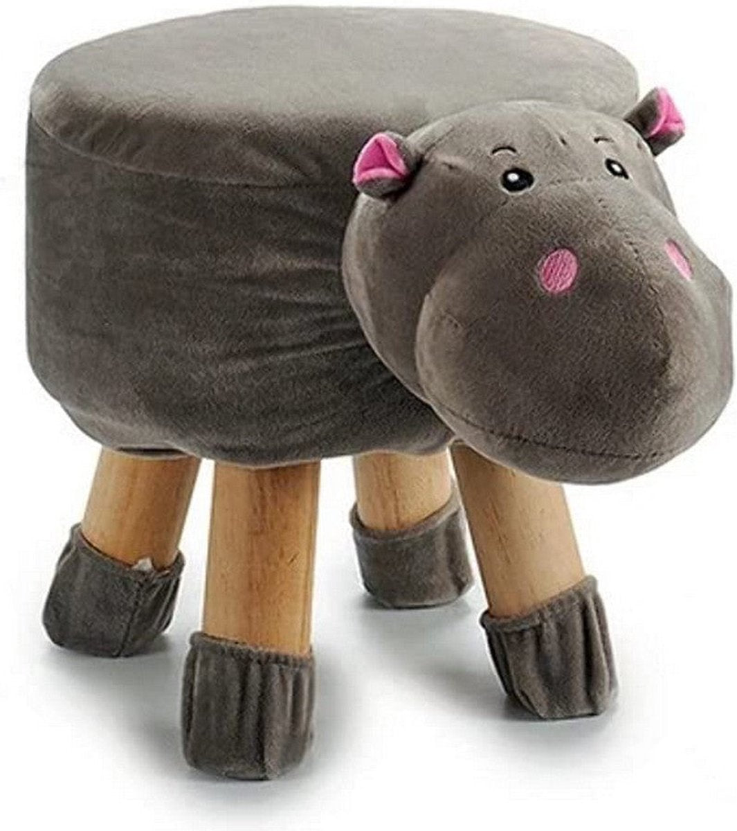Stool for Children - Hippo - height 27 cm
