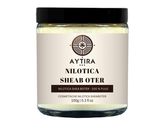 Nilotica Sheabutter – 100 % rein und natürlich | Luxuriöse Haut- und Haarpflege