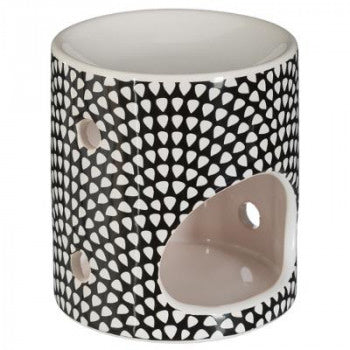 Brûle-parfum en céramique forme goutte – 9 cm