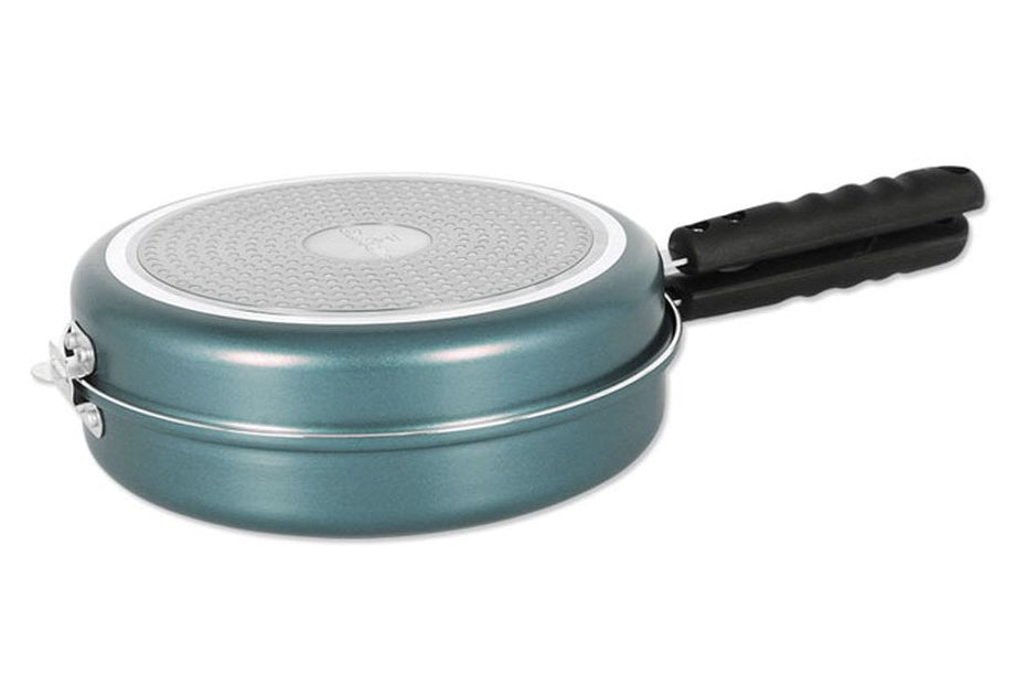 Venus Quttin Omelet Pan Hardened Aluminum Metal (24.5 x 43 cm)