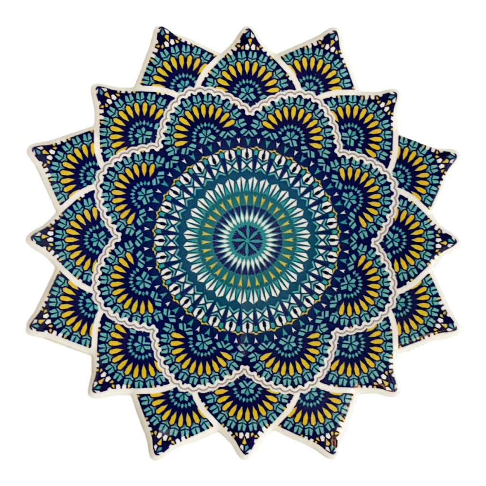 Dessous de verre en céramique coloré