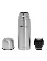 Kinghoff 4051 - Thermosflasche 0,33L - Edelstahl - Grau